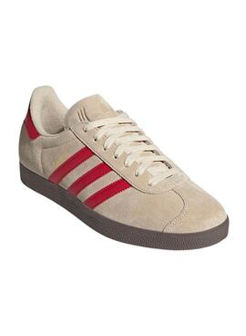 Chaussures Adidas Gazelle beige pour hommes