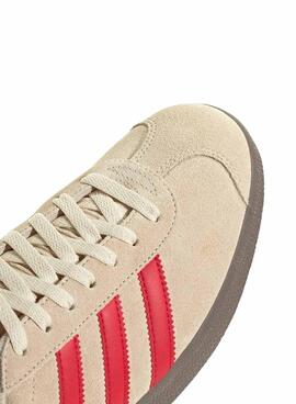 Chaussures Adidas Gazelle beige pour hommes