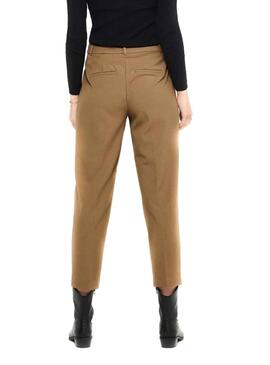 Pantalon Only Evila Tostado pour Femme