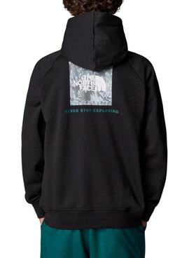 Sweatshirt The North Face NSE Box noire pour homme