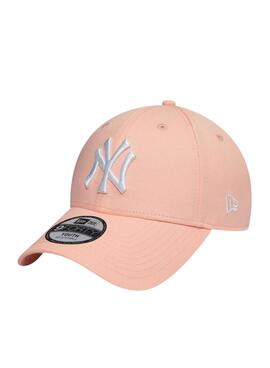 Casquette New Era New York Yankees Kids 9FORTY rose pour enfants
