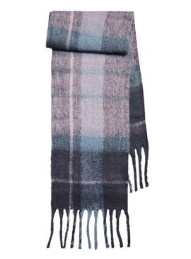 Écharpe Pieces Lysna violette pour femme