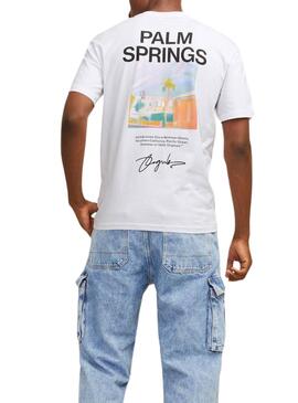 Maillot Jack and Jones Raruba blanc pour homme