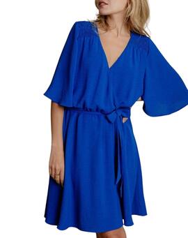 Robe Naf Naf Cristina bleu pour femme