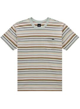 T-shirt Vans Cullen à rayures multicolores pour homme
