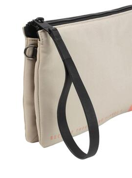 Sac à main Ecoalf Lupita beige pour femme