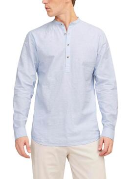 Chemise Jack and Jones Summer Bleue Pour Homme