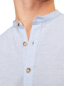 Chemise Jack and Jones Summer Bleue Pour Homme