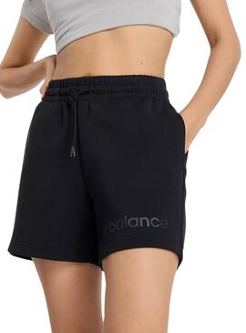 Short New Balance Density Noir pour Femme