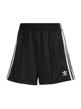 Veste courte Adidas Firebird noire pour femme.