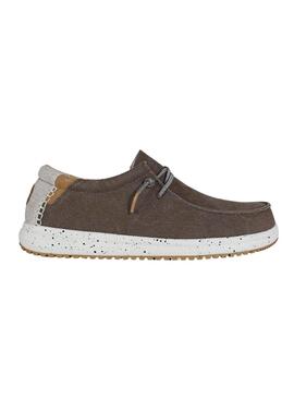 Chaussures Walkin Pitas Wallabi Nias marron pour homme