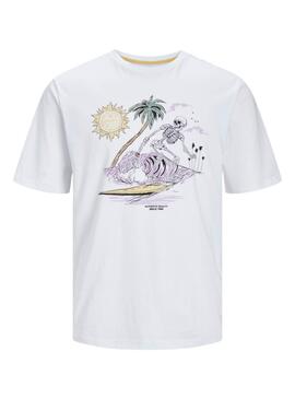 Maillot Jack and Jones Zion Blanc pour Homme