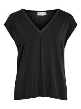 Chemise Vila Vimodala Paillettes Noir Pour Femme