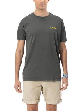 T-shirt  El Pulpo Relief Gris Pour Homme