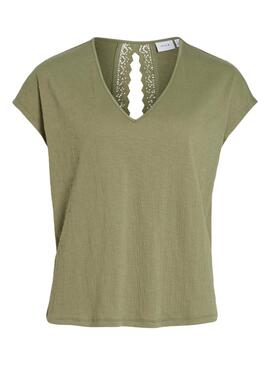 Top Vila Visyma Vert Pour Femme