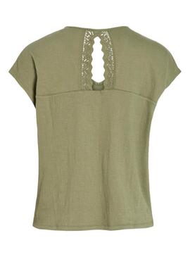 Top Vila Visyma Vert Pour Femme
