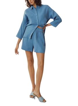 Courte Vila Vilania Bleue Pour Femme