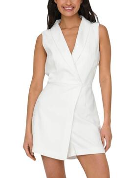Singe Seulement Abba Croisé Blanc Pour Femme