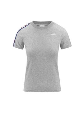  T-shirt Kappa Luise Gris pour Homme