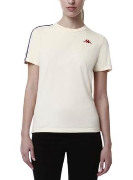 T-shirt Kappa Luise Beige pour Femme