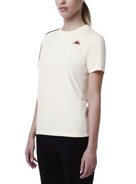 T-shirt Kappa Luise Beige pour Femme