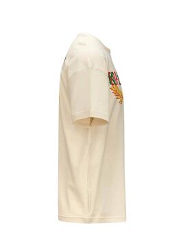  T-shirt Kappa Leilon Beige pour Homme