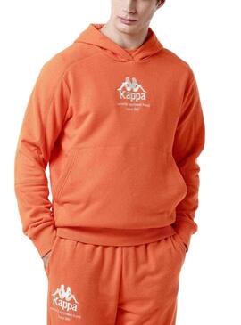 Sweatshirt Kappa Giano Orange Pour Homme