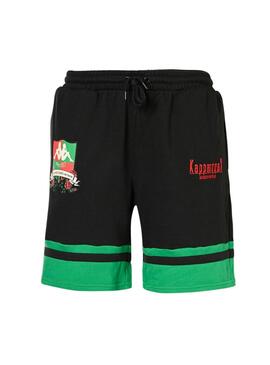 Bermudes Kappa Laushon Noir pour Homme