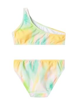 Maillot de bain Name It Zelia imprimé vert pour fille