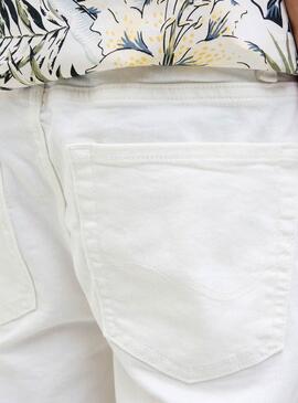 Bermuda Jack And Jones Rick Original blanco niños  