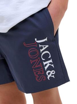 Maillot de bain Jack and Jones Maui Double bleu pour garçon
