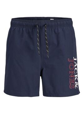 Maillot de bain Jack and Jones Maui Double bleu pour garçon