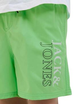 Maillot de bain Jack And Jones Maui vert pour enfant