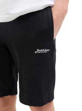 Bermuda Jack And Jones Gordon noir pour enfant