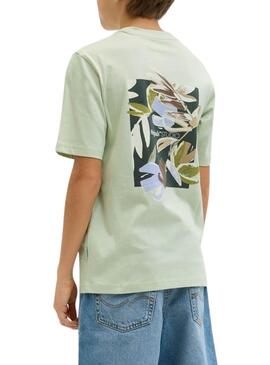 T-shirt Jack And Jones Varenna Painted vert pour enfant