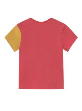 T-shirt Mayoral Pamplemousse rouge pour bébé