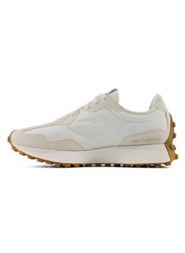 Sneakers New Balance 327 blanc et vert pour femmes