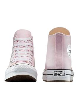 Chaussures Converse Chuck Taylor All Star plateforme rose