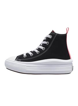 Sneakers Converse Chuck Taylor Move noires pour fille