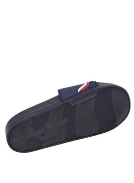  Flip-Flops  Pepe Jeans Slider bleues marine pour homme