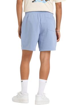   Bermuda New Balance Essentials bleu pour homme.