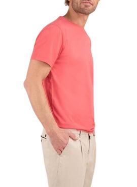 T-shirt El Ganso Basic corail pour homme