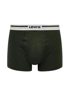  Pack Boxers Levis Sport Logo azul y gris para hombre