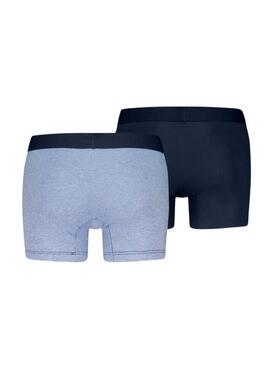 Boxers Levis Illusion optique bleu pour homme