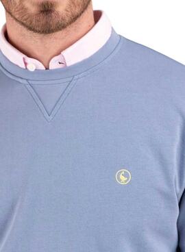 Sweatshirt El Ganso basique bleue pour homme