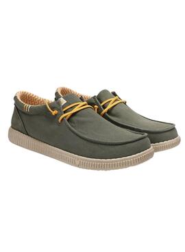 Chaussures Wallabi Walkin Pitas vertes pour hommes