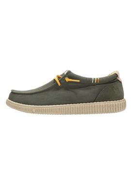 Chaussures Wallabi Walkin Pitas vertes pour hommes