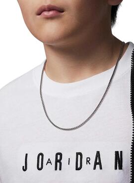 T-shirt Jordan Nike Woldmark blanc pour enfant