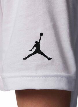 T-shirt Jordan Nike Woldmark blanc pour enfant