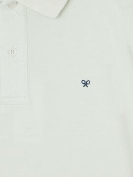 Polo Silbon Classique unie vert pour homme
